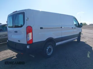2023 Ford Transit Cargo with VIN 1FTYE1Y82PKA84762, listed as a IAAI auction lot 41718720 with 21,029 mi miles and . Bid and sale history available at DreamBid. Image 4.
