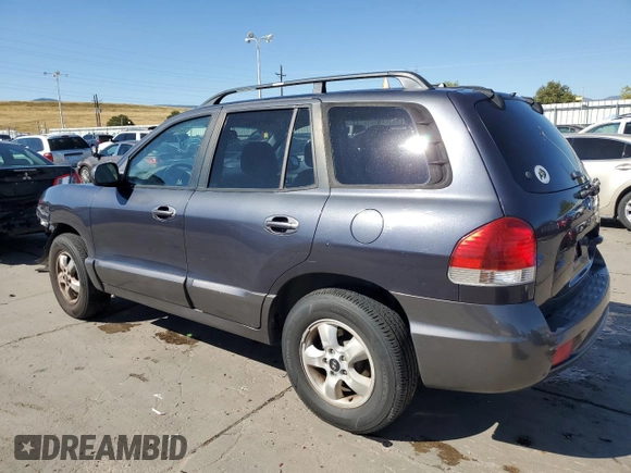 2006 Hyundai Santa Fe GLS with VIN KM8SC73D66U039552, listed as a Copart auction lot 72468624 with 161,221 mi miles and Salvage Title. Bid and sale history available at carsss.com. Image 2.