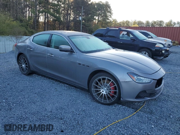 2016 Maserati Ghibli S z VIN ZAM57RSA3G1168761, wystawiony jako Copart lot #48160895 z przebiegiem 65 453 mil mil oraz Czysty tytuł • Clean title. Historia ofert i sprzedaży dostępna na DreamBid. Obrazek 4.
