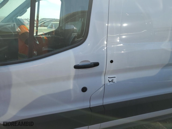 2023 Ford Transit Cargo Van with VIN 1FTBR1X87PKB88921, listed as a Copart auction lot 74318114 with 0 mi miles and Salvage Title. Bid and sale history available at carsss.com. Image 13.