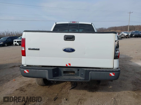 2005 Ford F-150 STX with VIN 1FTRX14W85FB72787, listed as a IAAI auction lot 41702370 with 210,544 mi miles. Bid and sale history available at carsss.com. Image 16.