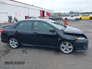 2013 Toyota Corolla L with VIN 2T1BU4EE1DC123875, listed as a IAAI auction lot 41753524 with 98,599 mi miles. Bid and sale history available at carsss.com. Image 13.