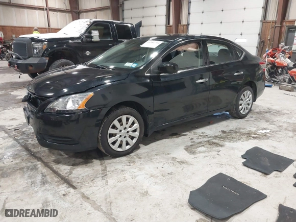 2015 Nissan Sentra SV with VIN 3N1AB7AP4FY365561, listed as a IAAI auction lot 41581798 with 81,002 mi miles. Bid and sale history available at carsss.com. Image 17.