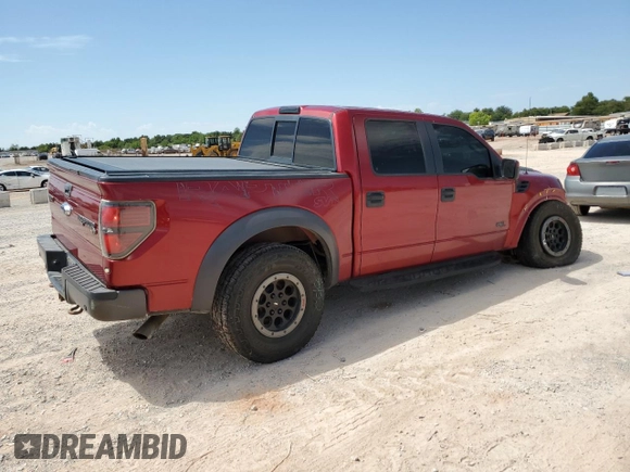 2014 Ford F-150 SVT Raptor with VIN 1FTFW1R60EFA69717, listed as a Copart auction lot 67408424 with 184,866 mi miles and Salvage Title. Bid and sale history available at carsss.com. Image 3.