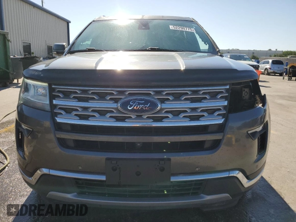 2018 Ford Explorer Limited with VIN 1FM5K7FH4JGB85289, listed as a Copart auction lot 52290775 with 76,578 mi miles and Salvage title. Bid and sale history available at DreamBid. Image 5.