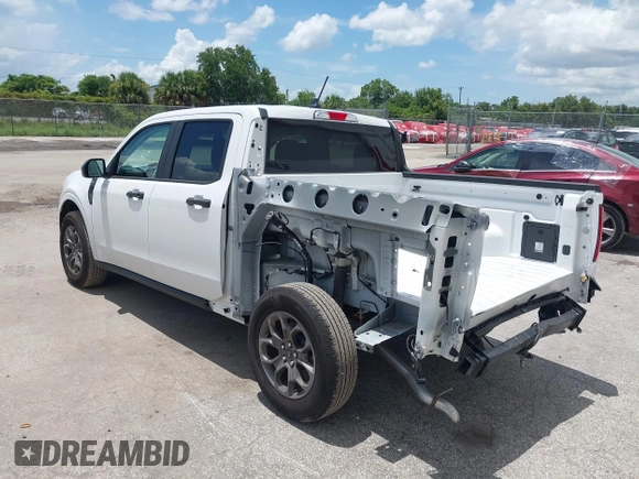2024 Ford Maverick XLT with VIN 3FTTW8H95RRB40930, listed as a IAAI auction lot 42751253 with 6,596 mi miles and . Bid and sale history available at DreamBid. Image 3.