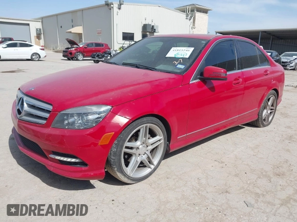 2011 Mercedes-Benz C 300 Sport with VIN WDDGF5EB2BR154282, listed as a IAAI auction lot 41815246 with 140,750 mi miles and . Bid and sale history available at carsss.com. Image 17.