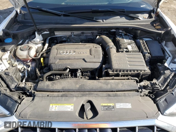 2019 Audi Q3 Premium with VIN WA1AECF34K1069662, listed as a Copart auction lot 45853745 with 72,726 mi miles and Salvage Title. Bid and sale history available at carsss.com. Image 12.