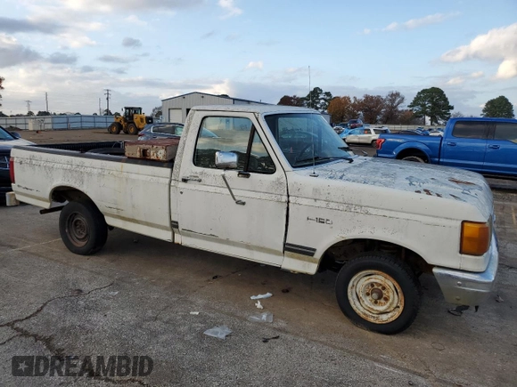 1991 Ford F-150 with VIN 1FTEF15Y1MLA81507, listed as a Copart auction lot 85384864 with 61,702 mi miles and Clean Title. Bid and sale history available at carsss.com. Image 4.
