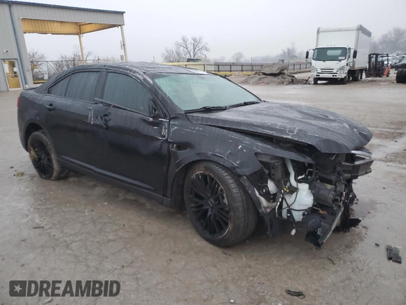 2016 Ford Taurus Limited with VIN 1FAHP2F88GG101740, listed as a Copart auction lot 43376185 with Not Provided miles and Salvage Title. Bid and sale history available at DreamBid. Image 4.