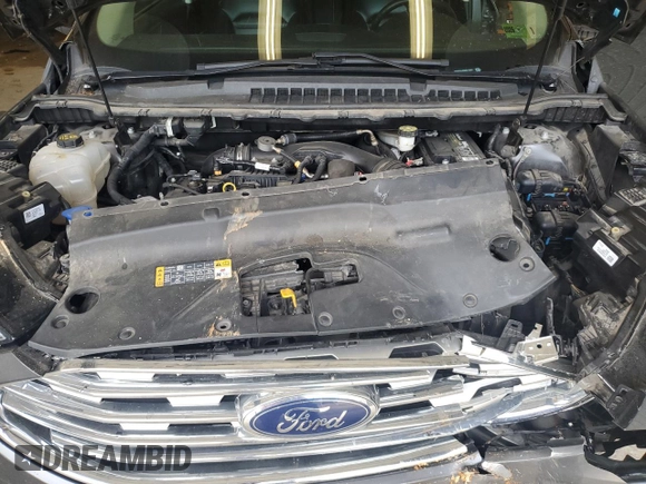 2019 Ford Edge SEL with VIN 2FMPK4J93KBC72097, listed as a Copart auction lot 59540395 with 85,891 mi miles and Salvage title. Bid and sale history available at DreamBid. Image 12.