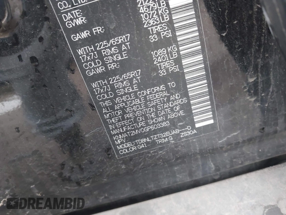 2016 Nissan Rogue SV z VIN KNMAT2MV0GP603383, wystawiony jako IAAI lot #42165722 z przebiegiem Nie podano mil oraz . Historia ofert i sprzedaży dostępna na DreamBid. Obrazek 9.