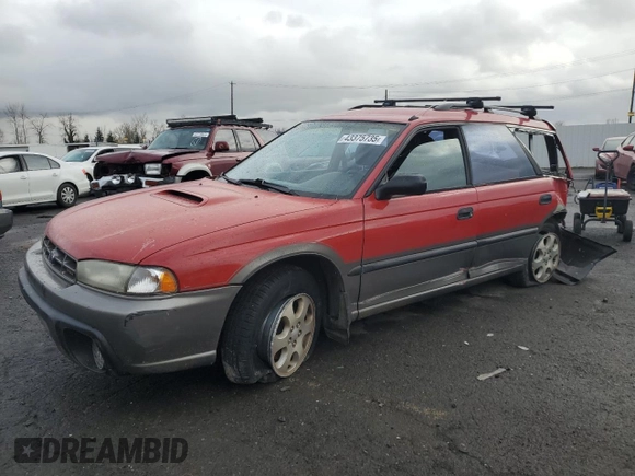 1999 Subaru Legacy Outback with VIN 4S3BG6853X7606482, listed as a Copart auction lot 47055385 with 145,079 mi miles and Salvage title. Bid and sale history available at DreamBid. Image 1.