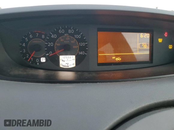 2006 Nissan Quest S Special Edition z VIN 5N1BV28U96N123803, wystawiony jako Copart lot #80056554 z przebiegiem 126 667 mil mil oraz Szkoda całkowita • Salvage title. Historia ofert i sprzedaży dostępna na DreamBid. Obrazek 9.