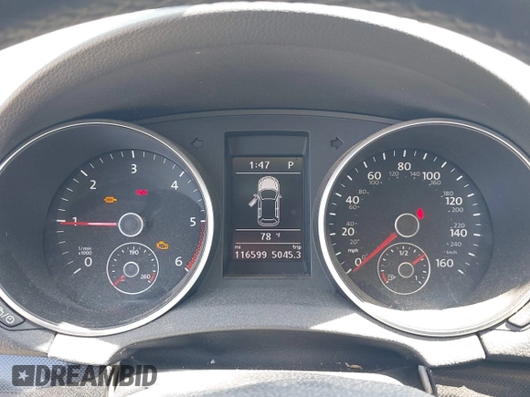 2014 Volkswagen Jetta TDI w/Sunroof & Nav with VIN 3VWPL7AJ2EM615172, listed as a IAAI auction lot 42809695 with 116,599 mi miles and . Bid and sale history available at DreamBid. Image 7.