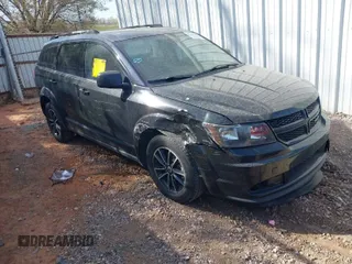2018 Dodge Journey SE with VIN 3C4PDCAB2JT474704, listed as a IAAI auction lot 41926166 with 91,747 mi miles. Bid and sale history available at carsss.com. Image 1.