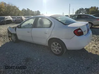 2005 Dodge Neon SXT with VIN 1B3ES56C75D149814, listed as a Copart auction lot 75714164 with 117,118 mi miles and Salvage Title. Bid and sale history available at carsss.com. Image 2.