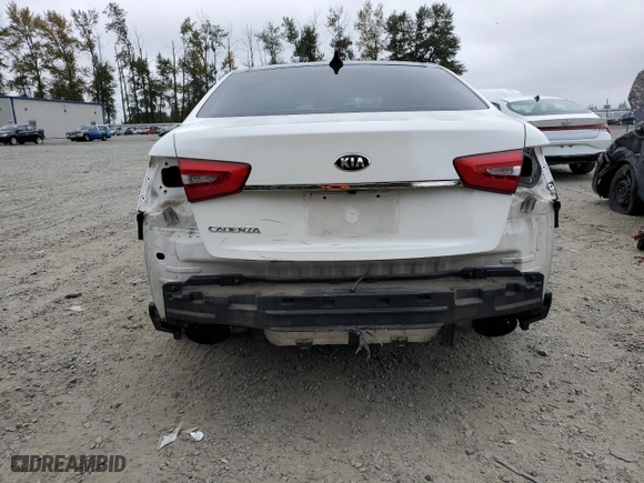 2014 Kia Cadenza Premium with VIN KNALN4D75E5162825, listed as a Copart auction lot 71092014 with 99,637 mi miles and Salvage Title. Bid and sale history available at carsss.com. Image 6.