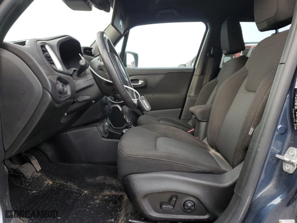 2021 Jeep Renegade Latitude with VIN ZACNJDBBXMPM91733, listed as a Copart auction lot 50774025 with 7,647 mi miles and Salvage Title. Bid and sale history available at carsss.com. Image 7.