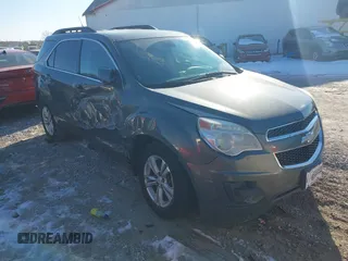 2012 Chevrolet Equinox LT w/1LT with VIN 2GNALDEK0C6307085, listed as a IAAI auction lot 41283081 with 111,738 mi miles. Bid and sale history available at carsss.com. Image 1.