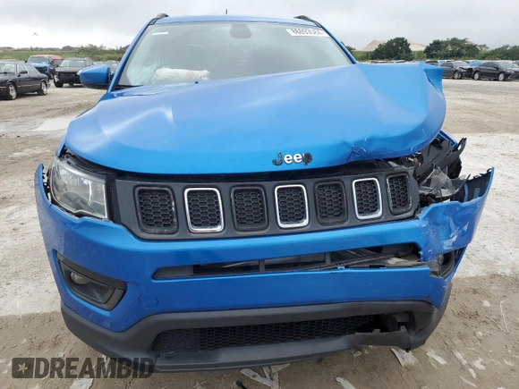 2019 Jeep Compass Altitude z VIN 3C4NJDBB9KT602524, wystawiony jako Copart lot #86093584 z przebiegiem 143 659 mil mil oraz Nie do naprawy • Non repairable. Historia ofert i sprzedaży dostępna na DreamBid. Obrazek 11.