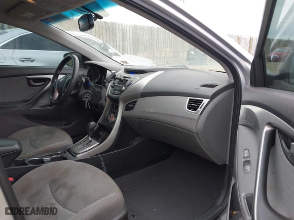2013 Hyundai Elantra GLS with VIN 5NPDH4AE8DH287737, listed as a IAAI auction lot 41971804 with 217,565 mi miles. Bid and sale history available at carsss.com. Image 5.