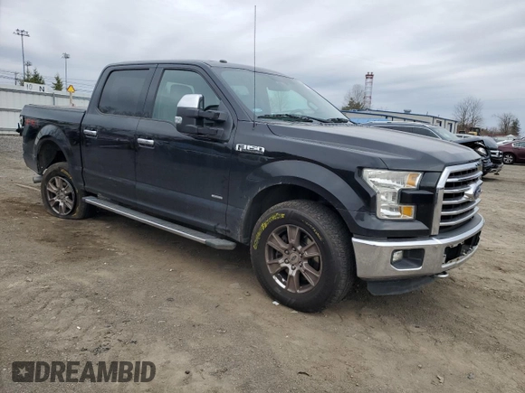 2016 Ford F-150 XLT with VIN 1FTEW1EP3GKD07399, listed as a Copart auction lot 51590505 with 132,642 mi miles and Salvage title. Bid and sale history available at DreamBid. Image 4.