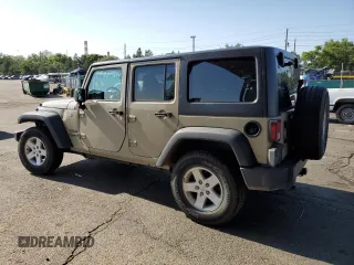 2017 Jeep Wrangler Unlimited Sport with VIN 1C4BJWDG7HL683406, listed as a Copart auction lot 62758735 with 75,140 mi miles and Salvage title. Bid and sale history available at DreamBid. Image 2.