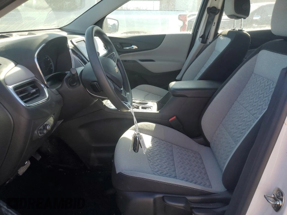 2024 Chevrolet Equinox LS with VIN 3GNAXHEG3RL271467, listed as a Copart auction lot 46287595 with 25,465 mi miles and Salvage Title. Bid and sale history available at DreamBid. Image 7.