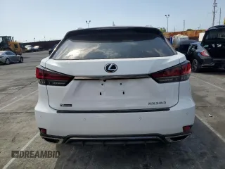 2020 Lexus RX 350 F Sport Performance with VIN 2T2YZMDA4LC234425, listed as a Copart auction lot 50831835 with 20,083 mi miles and Salvage title. Bid and sale history available at DreamBid. Image 6.