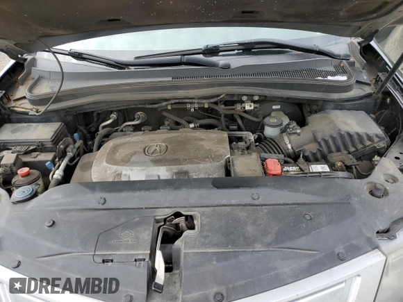 2010 Acura MDX Advance with VIN 2HNYD2H57AH503700, listed as a Copart auction lot 55682604 with 161,678 mi miles and Salvage Title. Bid and sale history available at DreamBid. Image 12.