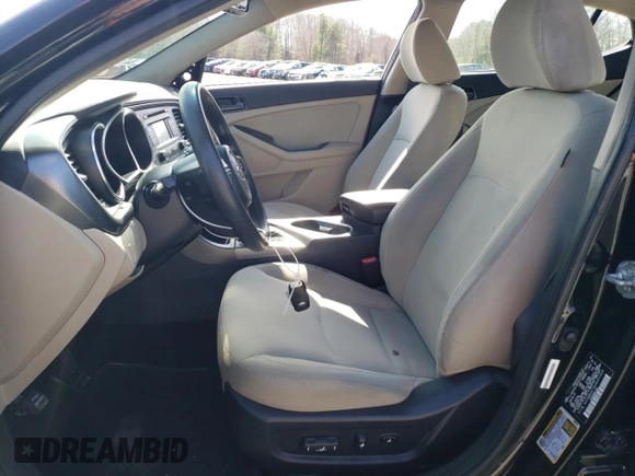 2014 Kia Optima LX with VIN 5XXGM4A70EG301900, listed as a Copart auction lot 53059105 with 109,194 mi miles and Non repairable. Bid and sale history available at DreamBid. Image 7.
