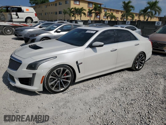 2017 Cadillac CTS-V z VIN 1G6A15S64H0137358, wystawiony jako Copart lot #53385215 z przebiegiem 76 382 mil mil oraz Tytuł czysty. Historia ofert i sprzedaży dostępna na DreamBid. Obrazek 1.