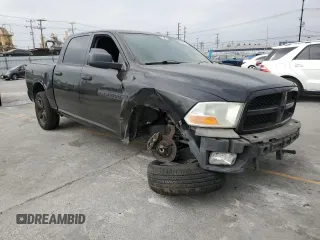 2012 Ram 1500 Express with VIN 1C6RD6KT4CS156807, listed as a Copart auction lot 62300235 with 176,960 mi miles and Salvage title. Bid and sale history available at DreamBid. Image 4.
