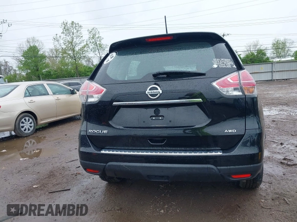 2016 Nissan Rogue SV with VIN KNMAT2MV7GP630919, listed as a IAAI auction lot 42101911 with 89,134 mi miles. Bid and sale history available at carsss.com. Image 17.