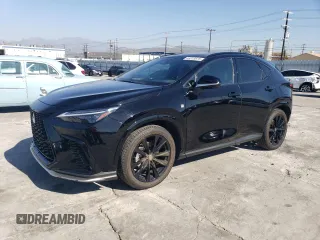 2024 Lexus NX with VIN JTJKKCFZ6R2023033, listed as a Copart auction lot 46815675 with 17,133 mi miles and Salvage Title. Bid and sale history available at carsss.com. Image 1.