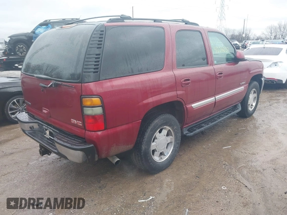 2005 GMC Yukon SLT with VIN 1GKEK13T75J168476, listed as a IAAI auction lot 41226237 with 1 mi miles. Bid and sale history available at carsss.com. Image 4.