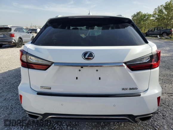 2018 Lexus RX with VIN 2T2BZMCA1JC142788, listed as a Copart auction lot 49854565 with 90,992 mi miles and Salvage Title. Bid and sale history available at carsss.com. Image 6.