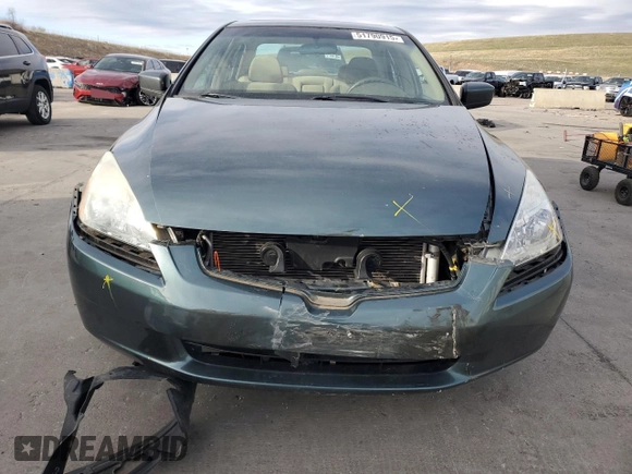 2005 Honda Accord EX with VIN 1HGCM56755A027653, listed as a Copart auction lot 51790915 with 58,935 mi miles and Salvage Title. Bid and sale history available at DreamBid. Image 5.