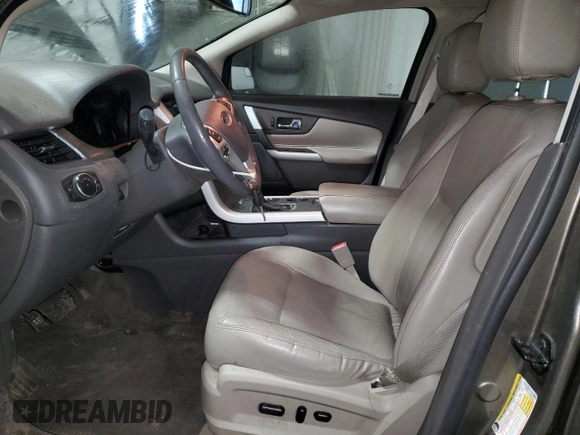 2014 Ford Edge SEL with VIN 2FMDK3JC0EBB38354, listed as a Copart auction lot 43986015 with 104,139 mi miles and Salvage Title. Bid and sale history available at carsss.com. Image 7.
