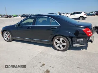 2010 Mercedes-Benz S 550 with VIN WDDNG7BBXAA347202, listed as a Copart auction lot 52907765 with 194,352 mi miles and Salvage Title. Bid and sale history available at DreamBid. Image 2.