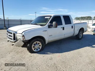 2006 Ford Super Duty F-250 XL with VIN 1FTSW20P16EC00154, listed as a Copart auction lot 39842154 with 213,492 mi miles and Salvage Title. Bid and sale history available at carsss.com. Image 1.
