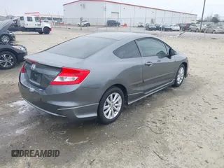 2012 Honda Civic Cpe EX-L with VIN 2HGFG3B02CH503860, listed as a IAAI auction lot 41384472 with 170,472 mi miles. Bid and sale history available at carsss.com. Image 4.