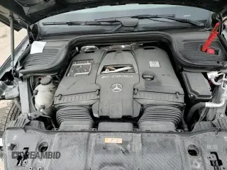 2021 Mercedes-Benz GLS 63 AMG with VIN 4JGFF8KE2MA472213, listed as a Copart auction lot 52400315 with 57,561 mi miles and Salvage title. Bid and sale history available at DreamBid. Image 14.