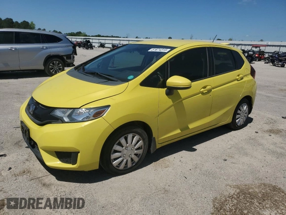 2015 Honda Fit LX z VIN 3HGGK5H53FM713195, wystawiony jako Copart lot #51674315 z przebiegiem 78 356 mil mil oraz Szkoda całkowita • Salvage title. Historia ofert i sprzedaży dostępna na DreamBid. Obrazek 1.