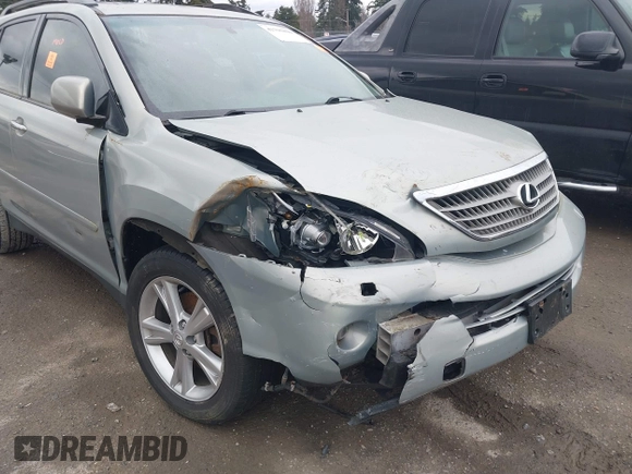 2008 Lexus RX 400h with VIN JTJHW31U882058665, listed as a IAAI auction lot 41795890 with 240,631 mi miles and . Bid and sale history available at DreamBid. Image 6.