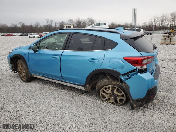 2022 Subaru Crosstrek Hybrid with VIN JF2GTDNC2NH219133, listed as a Copart auction lot 83384494 with 0 mi miles and Salvage Title. Bid and sale history available at carsss.com. Image 2.