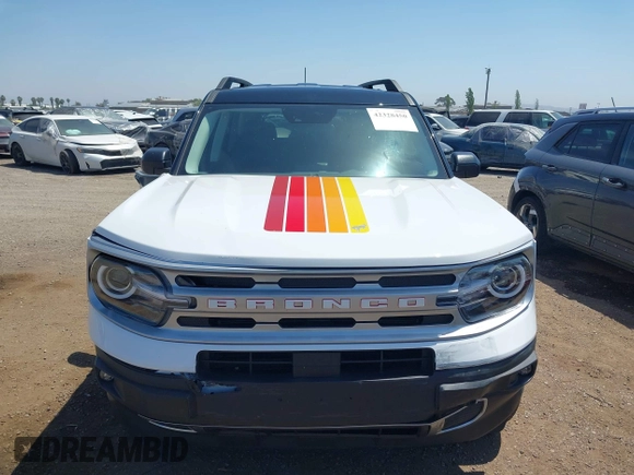 2024 Ford Bronco with VIN 3FMCR9K67RRF43668, listed as a IAAI auction lot 42328450 with 8,061 mi miles and . Bid and sale history available at DreamBid. Image 12.