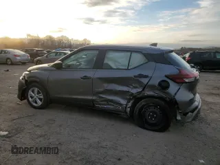 2024 Nissan Kicks S with VIN 3N1CP5BV6RL550465, listed as a Copart auction lot 41500095 with 956 mi miles and Salvage Title. Bid and sale history available at DreamBid. Image 2.