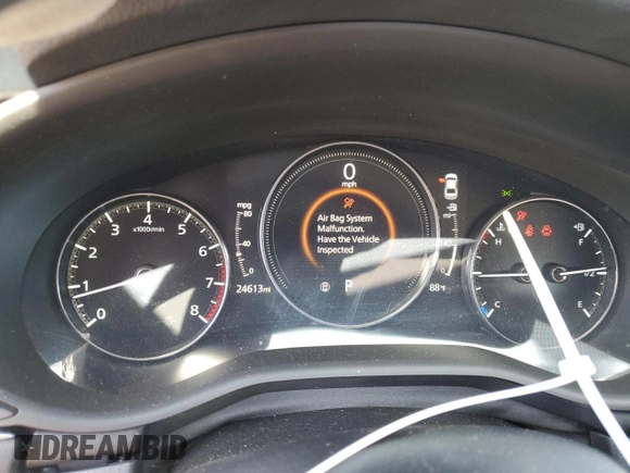 2021 Mazda 3 Select with VIN 3MZBPBBL0MM200528, listed as a Copart auction lot 60931495 with 24,613 mi miles and Salvage title. Bid and sale history available at DreamBid. Image 9.